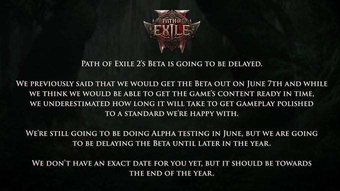 Path of Exile 2 beta