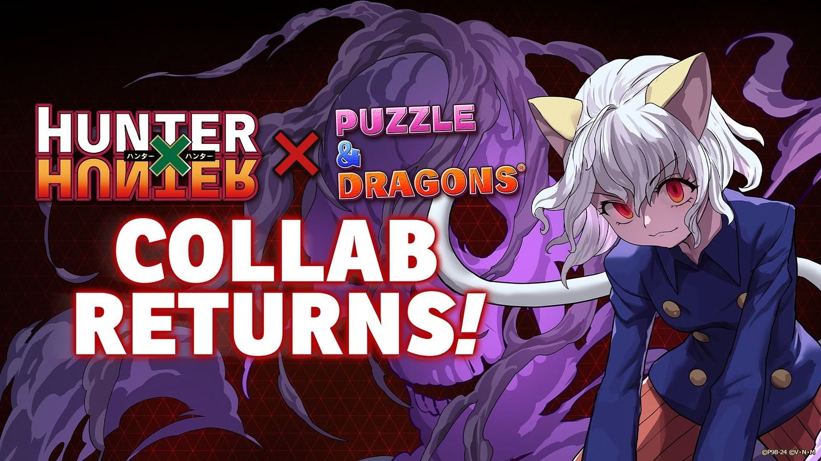 HUNTER×HUNTER event returns to Puzzle & Dragons.