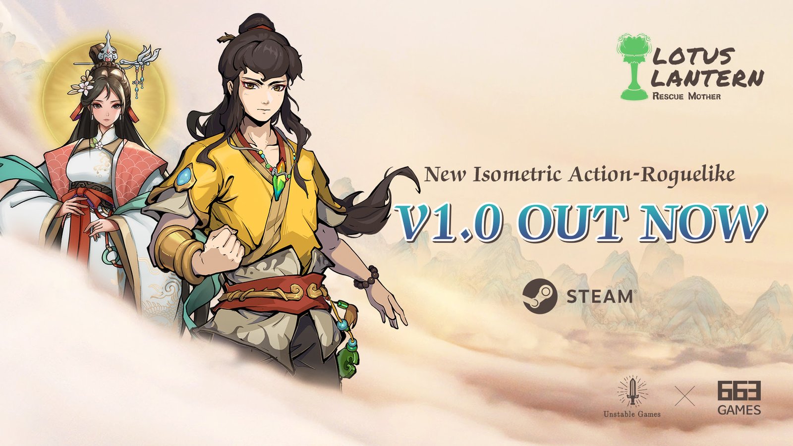 Lotus Lantern: Rescue Mother: Version 1.0 Now Available on Steam